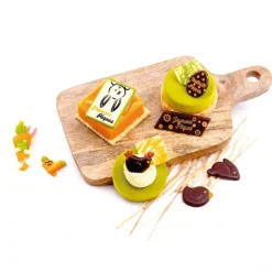 Animaux de Pâques assortis en chocolat noir (x48)