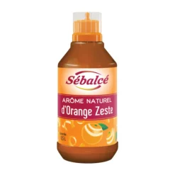 Arôme naturel d'orange Zeste Sébalcé 500 ml