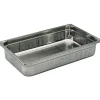 Bac gastronorme perforé inox - sans anse - GN 2/3 profondeur 10 cm