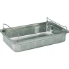Bac gastronorme perforé inox - avec anses panier - GN 1/1 profondeur 10 cm