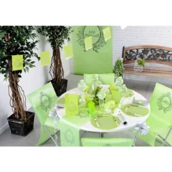 Banderole verte Just Married