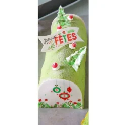 Banderoles blanches Joyeuses Fêtes azyme (x24)