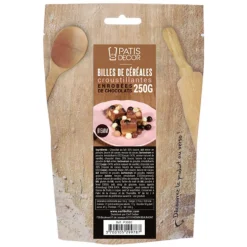 Billes de céréales croustillantes au chocolat 250 g