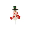 Bonhomme de neige habillé