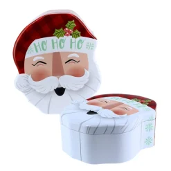Boîte à biscuits de Noël Père Noël