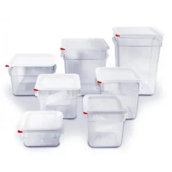 Boîte de conservation carrée polypropylène - 4 litres
