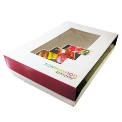 Boîtes pâtissières fenêtres 43 x 29 x 12 cm (x 50)