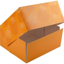 Boîtes pâtissières Pauline 40 x 40 cm Hauteur 10 cm (x 25)