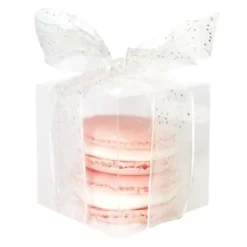 Boîtes transparentes 8 x 8 x 8 cm (x 4)