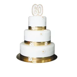 Bougie anniversaire 60 ans