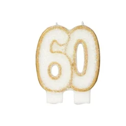 Bougie anniversaire 60 ans