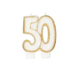Bougie anniversaire 50 ans