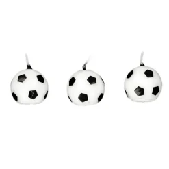 Bougie ballon de football (x 6)
