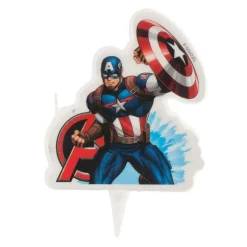 Bougie Captain America 2D