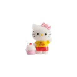 Bougie d'Anniversaire Hello Kitty sur pique
