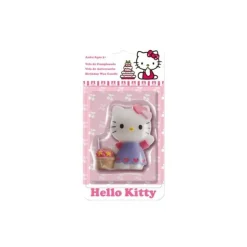 Bougie d'Anniversaire Hello Kitty sur pique