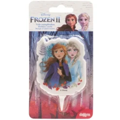 Bougie d'anniversaire la Reine des Neiges 2D