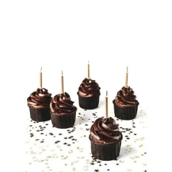 Bougie dorée (x 12)