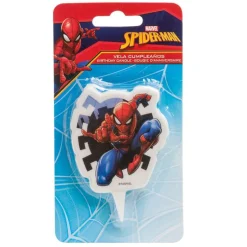 Bougie Spiderman 2D 7 cm