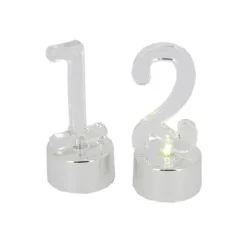 Bougies Chiffres 0 à 9 LED Patisdécor (x 10)