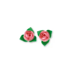 Boutons de rose rose x15