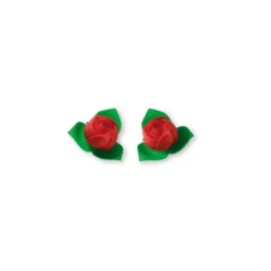 Boutons de rose rouge (x15)