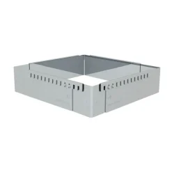 Cadre à entremets extensible inox carré 16 à 30 cm De Buyer