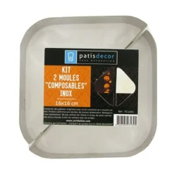 Cadre à patisserie modulable Twin 16 cm