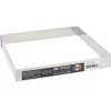 Cadre à pâtisserie inox H 2 cm - 16 x 16 cm