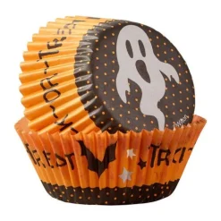 Caissette cupcake Halloween Fantôme Wilton (x75)