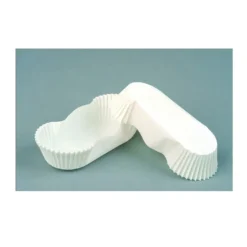 Caissette ovale plissée blanche Calypso n°88 (x1000)