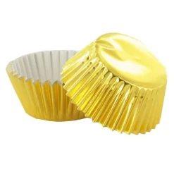 Caissettes cupcakes dorées (x50)