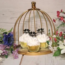 Caissettes cupcakes dorées (x50)