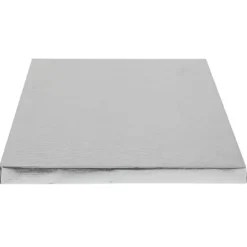Cake drum carré argent 45 x 45 cm