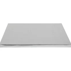 Cake drum rectangle argent 40 x 60 cm