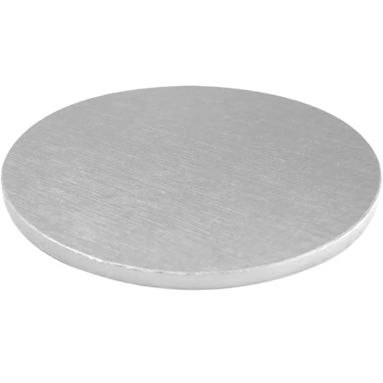 Cake Drum Rond Argent Ø 35 cm