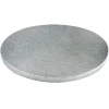 Cake Drum Rond Argent Ø 45 cm