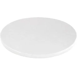 Cake Drum Rond Blanc Ø 25 cm