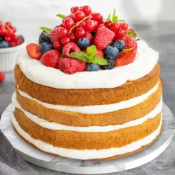 Cake Drum Rond Effet Marbre Ø 30 cm