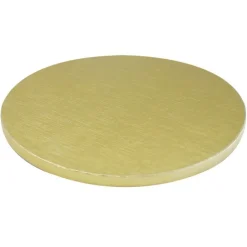 Cake Drum Rond Or Ø 17 cm