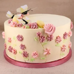 Cake Drum Rond Rose Ø 35 cm