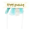 Cake topper banderole anniversaire