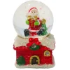 Cake Topper Boule à neige Père Noël