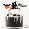 Cake toppers assortis thème Halloween (x5)