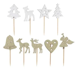 Cake toppers mix de Noël