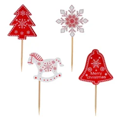 Cake toppers mix de Noël 3