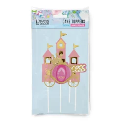 Cakes toppers Anniversaire princesses 2 (x3)