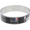 Cercle à entremets inox H 3,5 cm Ø 14 cm