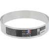 Cercle à mousse inox H 4,5 cm Ø 22 cm