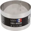 Cercle à vacherin inox H 6 cm Ø 10 cm
